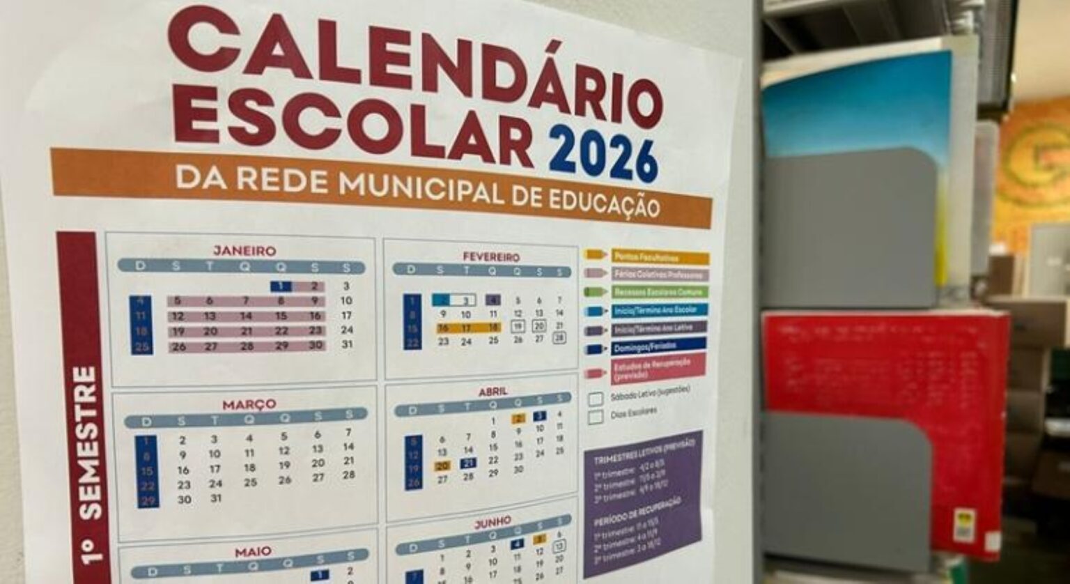 Calendário Escolar de BH para 2026: Datas Importantes e Início das Aulas