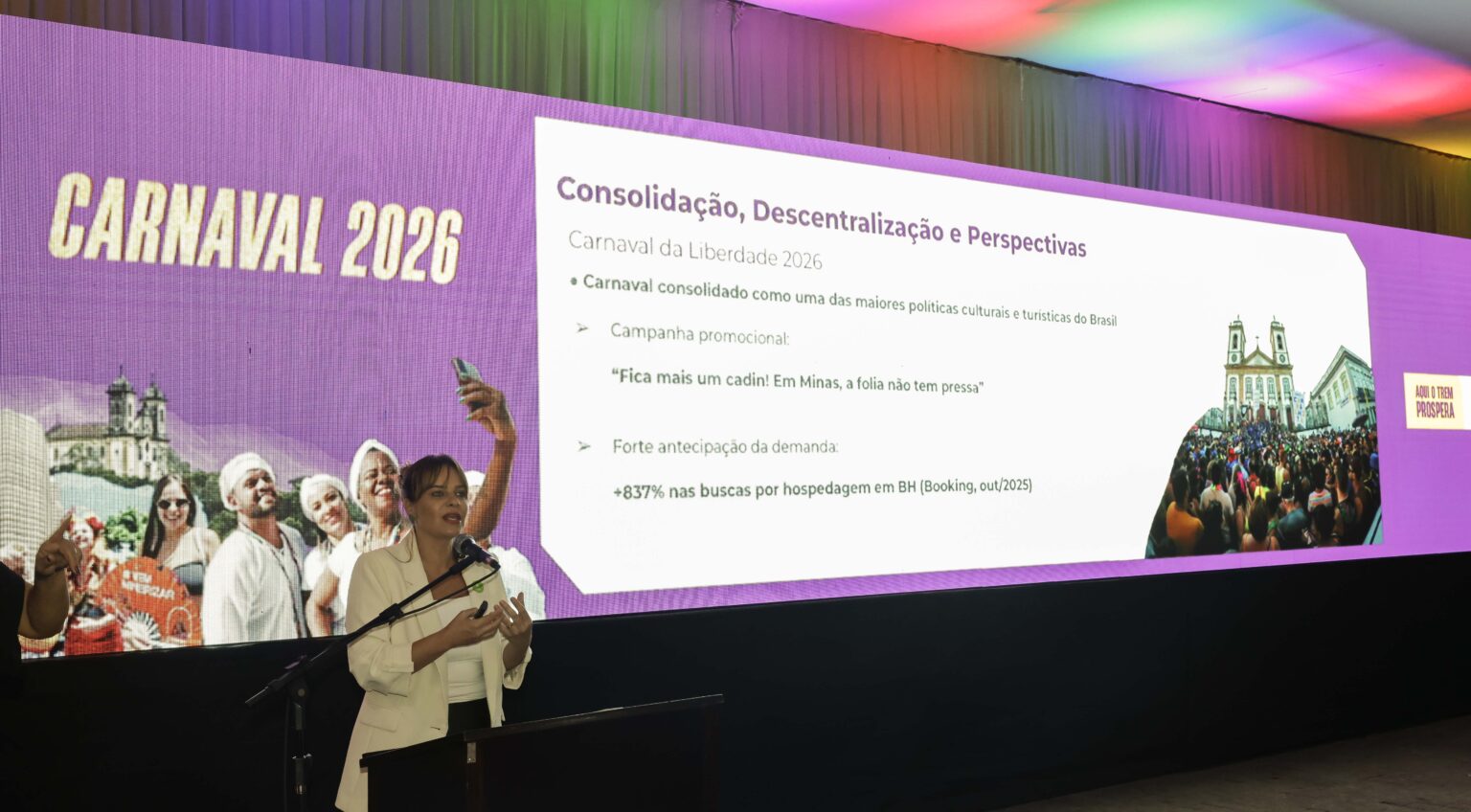 Carnaval da Liberdade deve atrair 14,9 milhões de foliões e reforça Minas Gerais como destino carnav