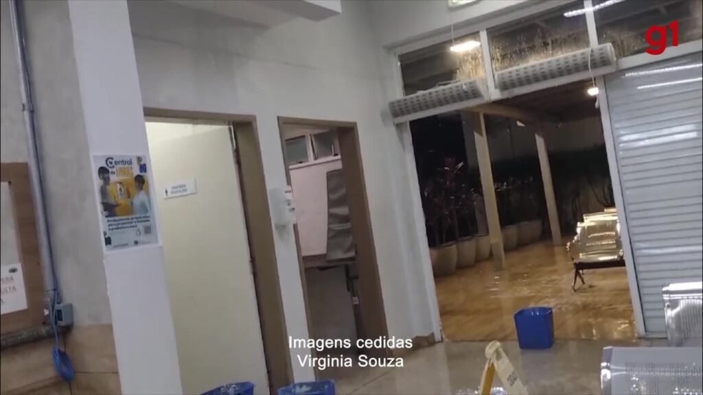 Chuva Fortíssima Alaga Centro Esportivo e Hospital em São José dos Campos Chuva Fortíssima Alaga Centro Esportivo e Hospital em São José dos Campos