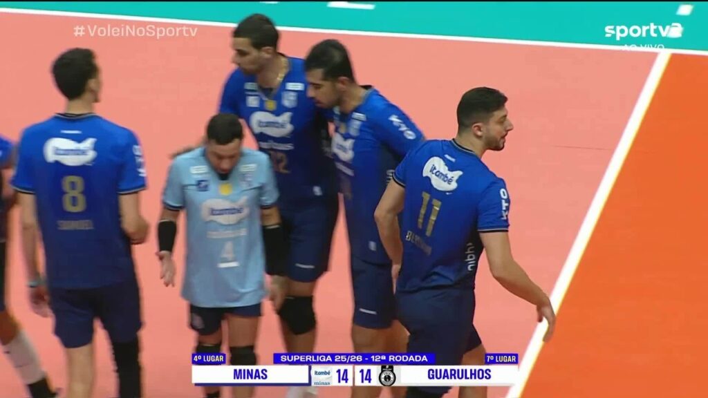 Com Virada Empolgante, Minas Bate Guarulhos e Alcança a Sexta Vitória Consecutiva