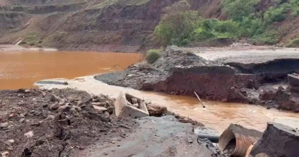 Dique da Vale Transborda e Causa Alagamentos em Ouro Preto, MG
