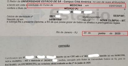 Irmãs Detidas ao Tentarem Registrar Diplomas Falsos de Medicina em MT Irmãs Detidas ao Tentarem Registrar Diplomas Falsos de Medicina em MT