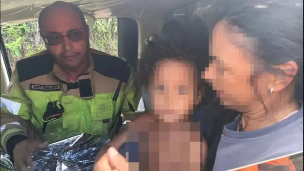 Menina de 4 anos desaparecida é resgatada em área de mata em Minas Gerais