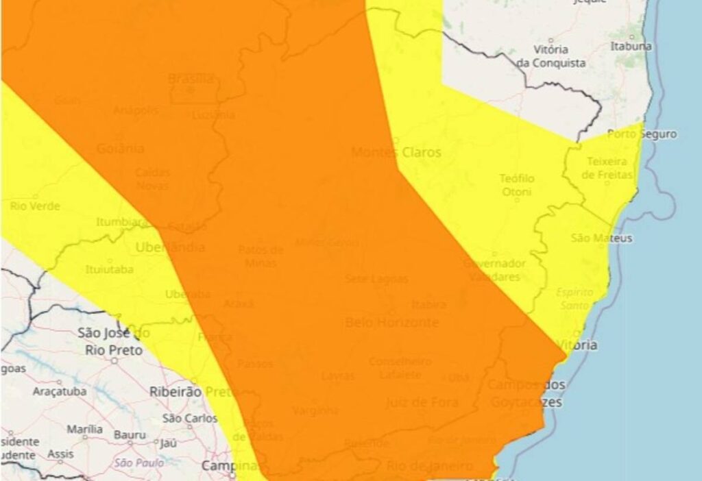 Minas Gerais é Destaque em Ranking de Chuvas: 8 das 10 Cidades Mais Chuvosas do Brasil em 24 Horas