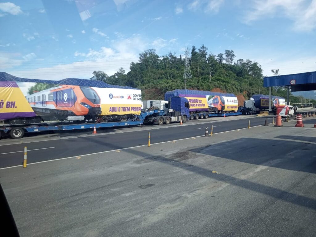 Novos Trens do Metrô de Belo Horizonte Chegam a Minas Gerais e Prometem Modernização
