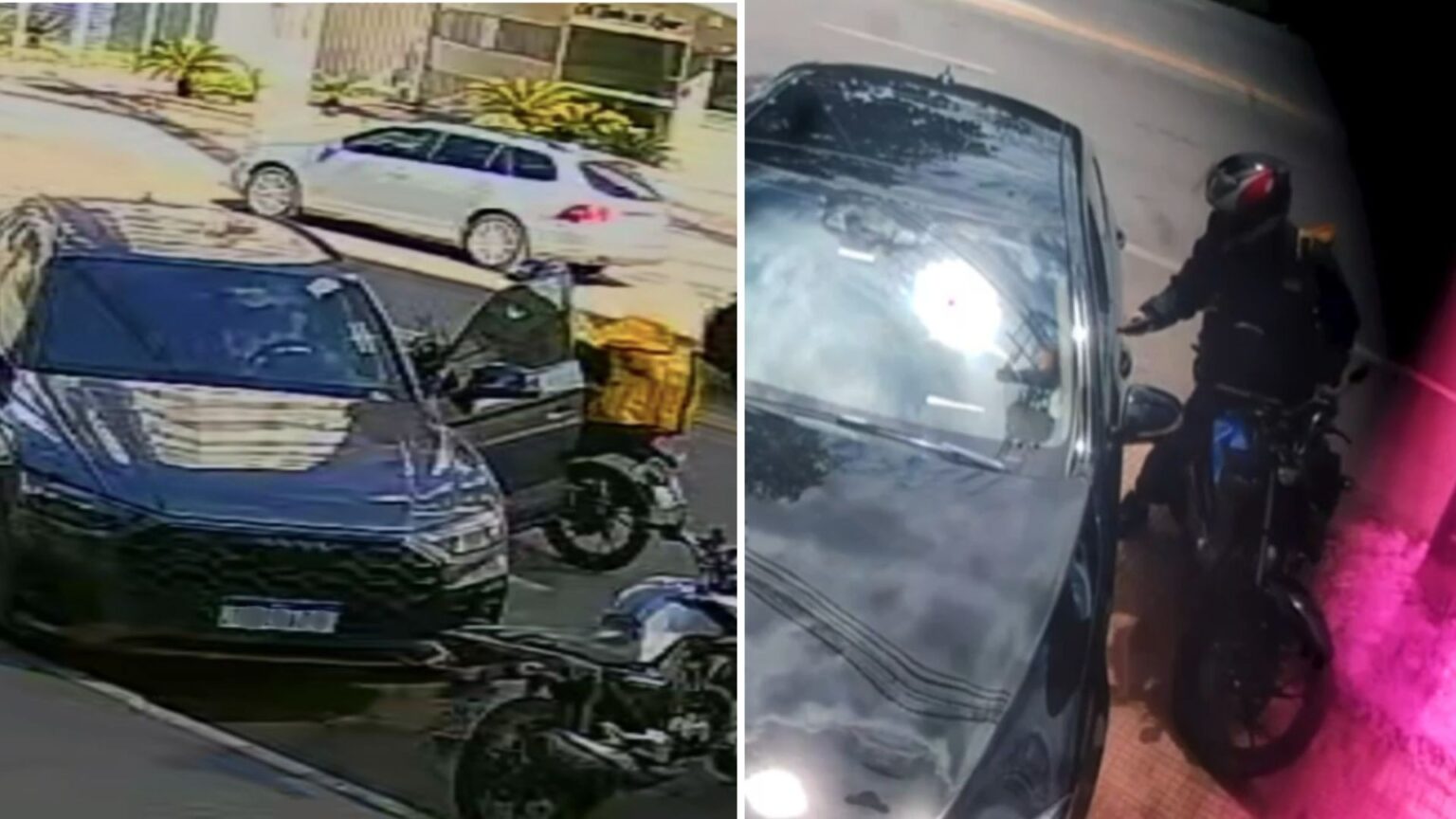 Roubo de Joias da Prefeita de Minas: Vídeo Revela Motociclista em Ação Delituosa Roubo de Joias da Prefeita de Minas: Vídeo Revela Motociclista em Ação Delituosa