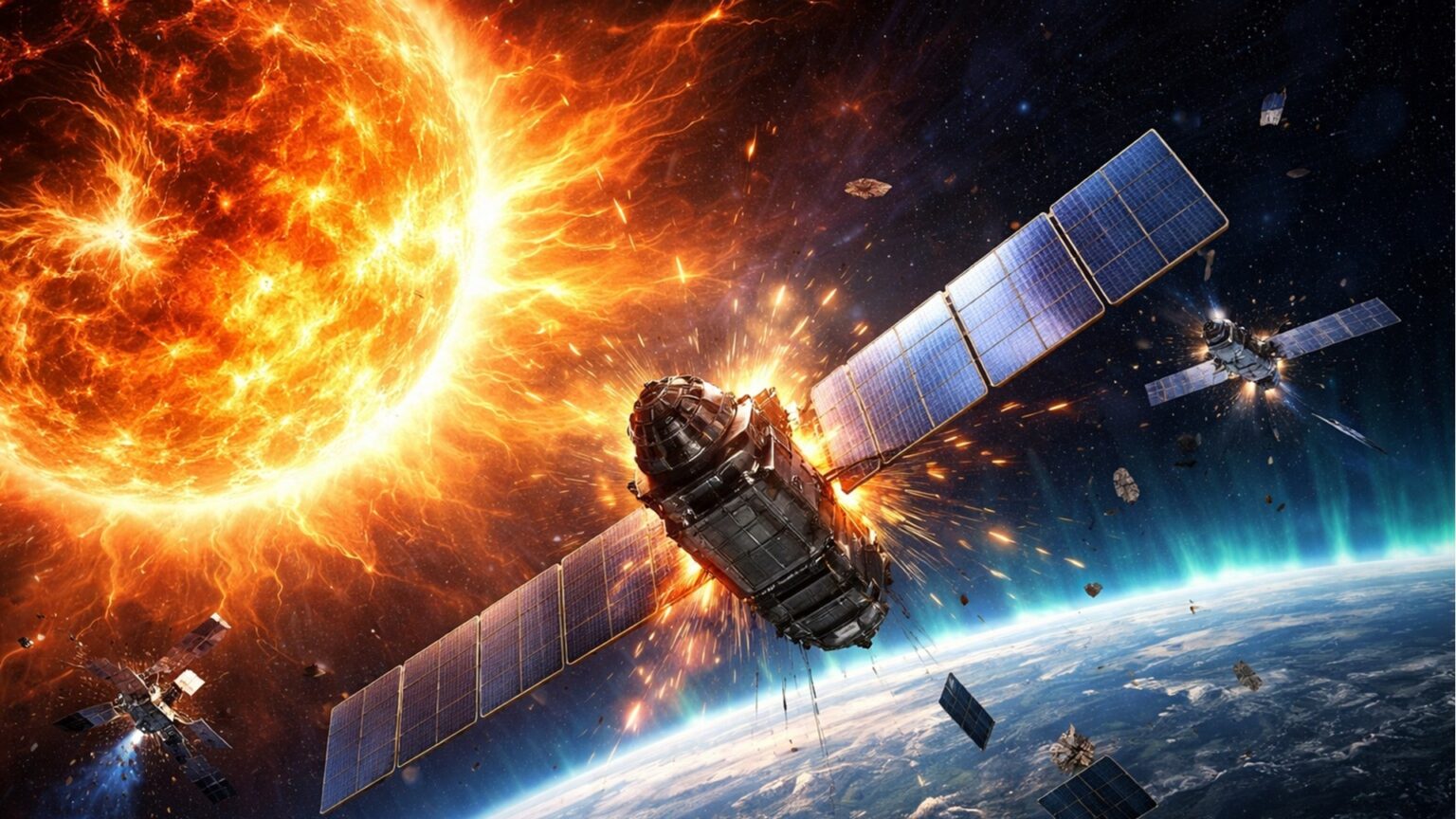 Tempestades Solares: Risco Real para a Rede de Satélites de Elon Musk Tempestades Solares: Risco Real para a Rede de Satélites de Elon Musk