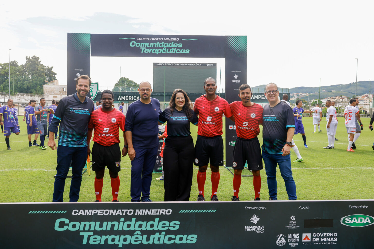 3º Campeonato Mineiro de Futebol das Comunidades Terapêuticas É Lançado pelo Governo do Estado