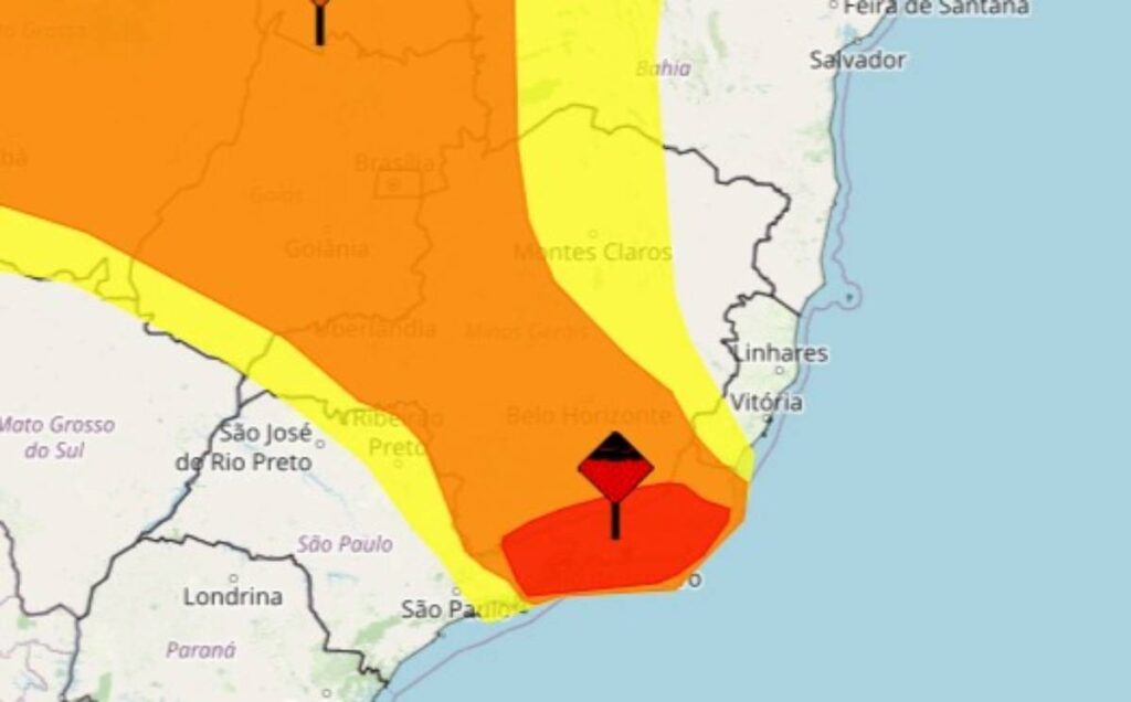 Chuvas Intensas: Inmet Alerta para Perigo na Grande BH e Região