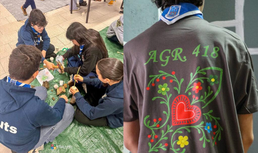 Escuteiros de Vila Verde Celebram o Mês do Romance com Atelier dos Lenços de Namorados