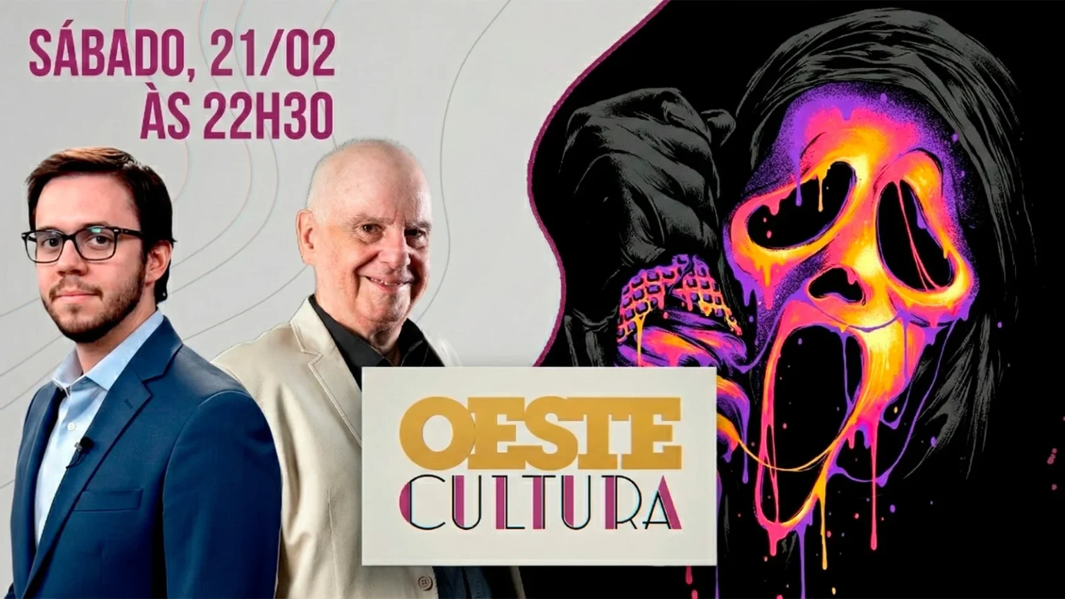 Oeste Cultura: Acompanhe o Programa de 21 de Fevereiro de 2026
