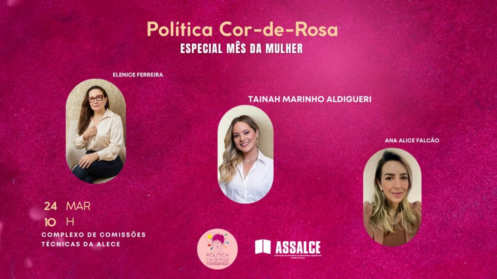 Assalce Celebra Mês da Mulher com Edição Especial do ‘Política Cor-de-Rosa’ Assalce Celebra Mês da Mulher com Edição Especial do ‘Política Cor-de-Rosa’