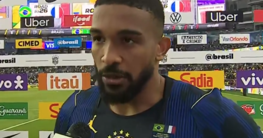 Bremer, Autor do Gol, Reflete sobre Retorno à Seleção Brasileira após Longa Lesão