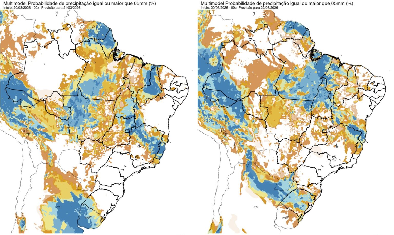 Calor de Verão e Temporais Marcam Primeiro Fim de Semana do Outono no Brasil