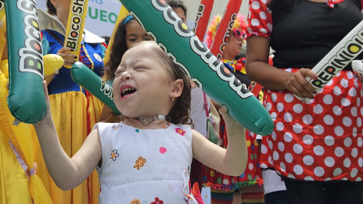 Festa Especial Celebra Crianças com Traqueostomia e Doenças Raras no Hospital Infantil João Paulo II