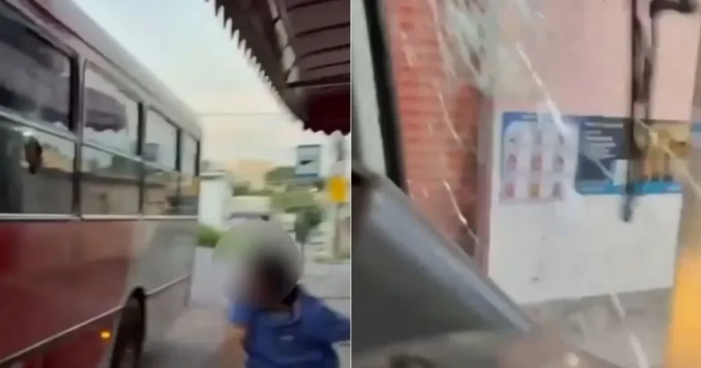 Homem Apedreja Ônibus e Agride Motorista em Betim Após Acidente: Entenda o Caso