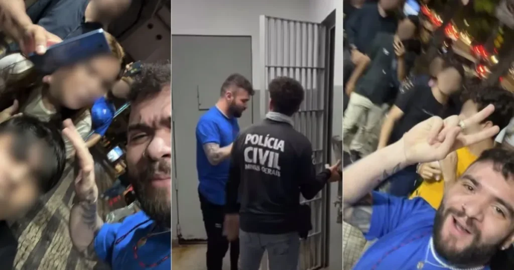 Humorista Tiago Santineli Enfrenta Confusão em Show em BH e Vai à Delegacia Humorista Tiago Santineli Enfrenta Confusão em Show em BH e Vai à Delegacia