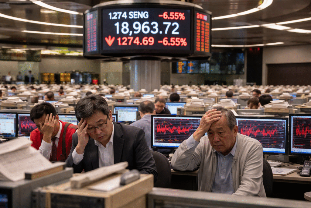 Índice Hang Seng em Queda: Rumo ao Suporte de H$20.000? Índice Hang Seng em Queda: Rumo ao Suporte de H$20.000?