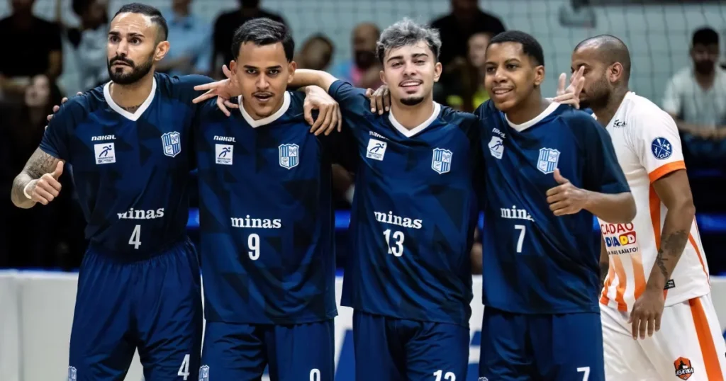 Minas é Destaque e Goleia o Abarka, Avançando na Copa do Brasil de Futsal Minas é Destaque e Goleia o Abarka, Avançando na Copa do Brasil de Futsal