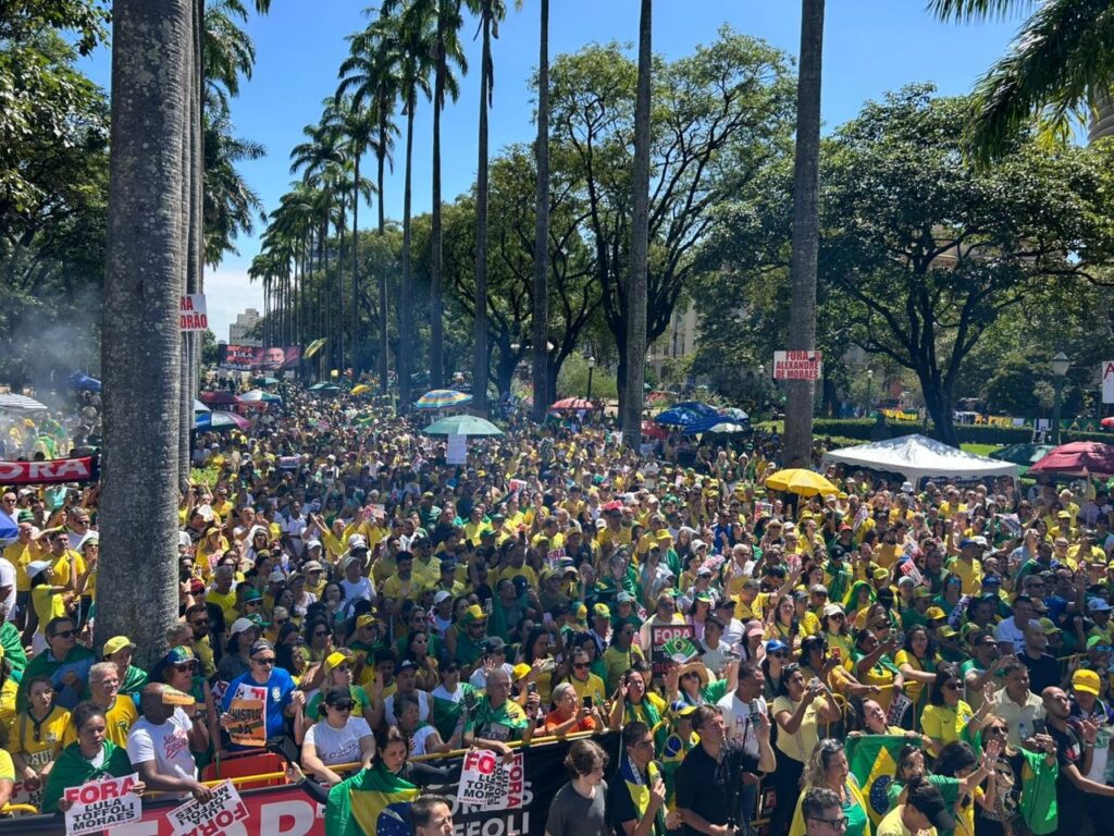 Protesto em Belo Horizonte: Manifestações contra Lula e STF ganham força