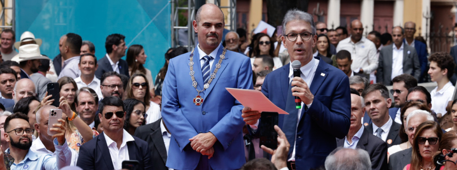 Romeu Zema Se Despede e Passa o Governo de Minas para Mateus Simões Romeu Zema Se Despede e Passa o Governo de Minas para Mateus Simões