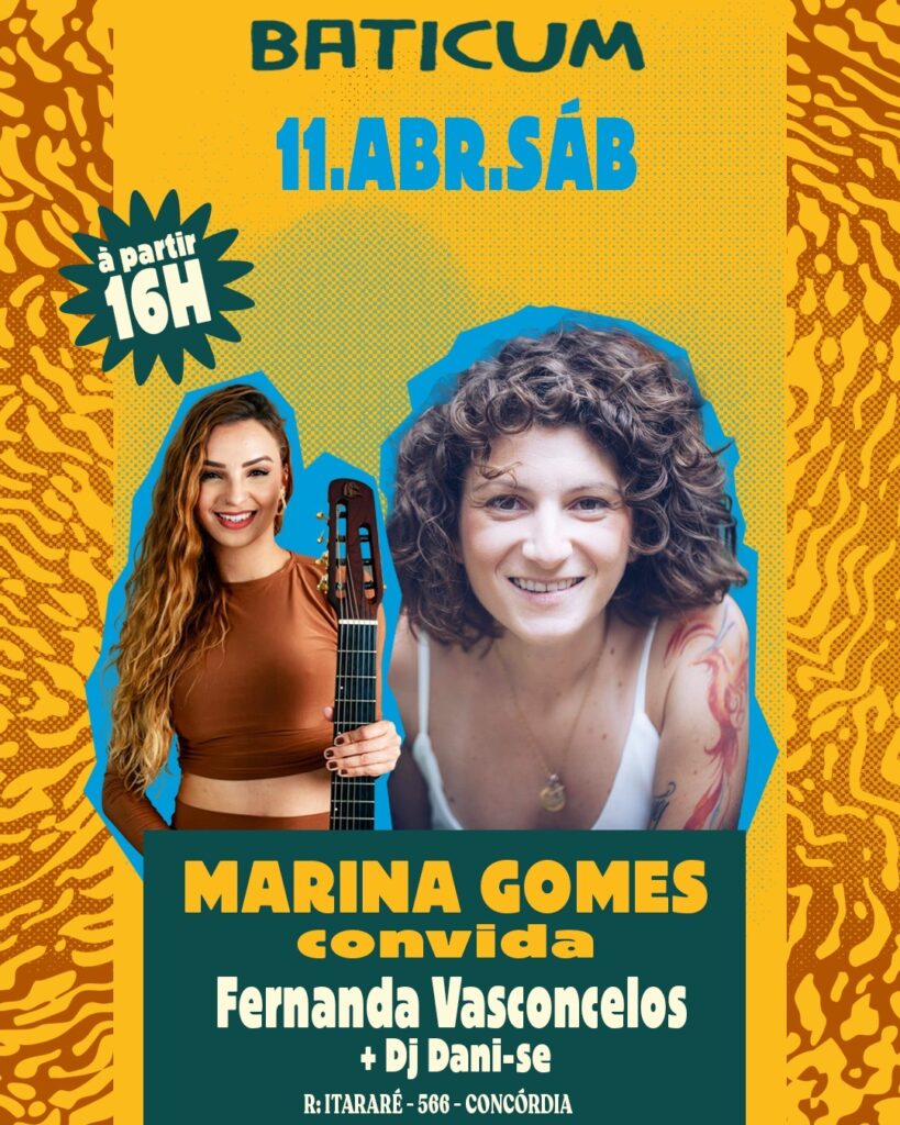 2ª Edição do 'Marina Gomes Convida' Apresenta Fernanda Vasconcelos com Muito Samba
