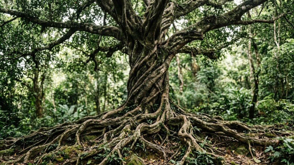 A Estranha Árvore ‘Plantada ao Contrário’ que Encanta Vinh Long