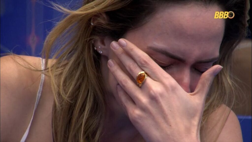 Ana Paula recebe a triste notícia da morte do pai no BBB 26