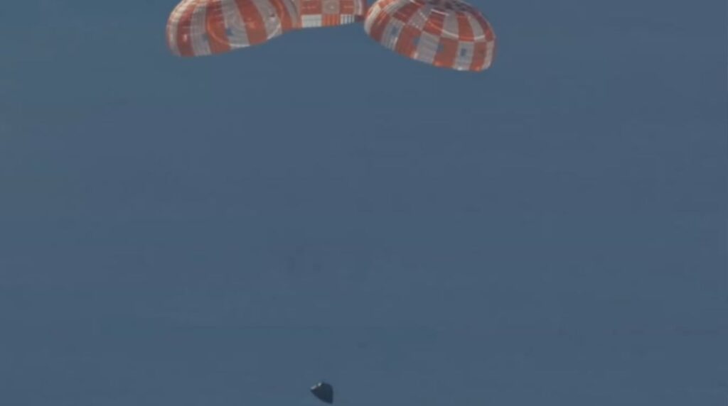 Cápsula Orion Conclui Missão Artemis II com Pouso Seguro no Oceano Pacífico Cápsula Orion Conclui Missão Artemis II com Pouso Seguro no Oceano Pacífico