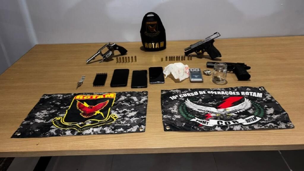 Cinco Presos em Operação de Combate ao Tráfico de Drogas e Armas em MT