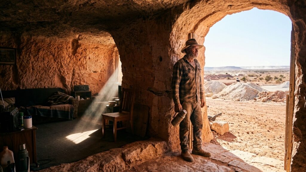 Coober Pedy: A Cidade Subterrânea Onde Quase Toda a População Vive em Segurança do Calor Extremo