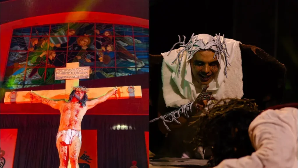 Encenação da Paixão de Cristo Atrai Fiéis no Barreiro, em BH