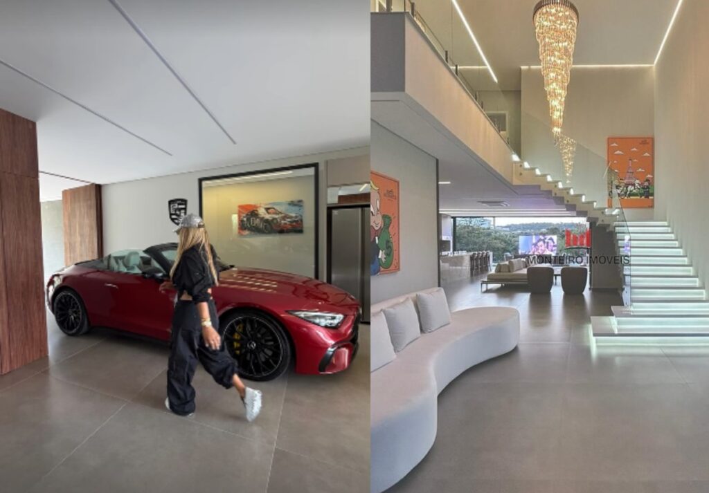 Iran Ângelo Exibe Luxo: Mansão de R$ 4 Milhões e Carrão na Sala