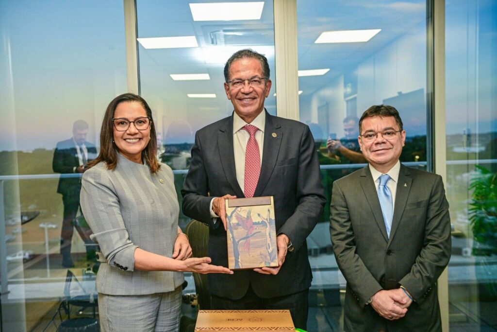 Mailza Assis Fortalece Integração do Acre com o CNJ em Visita a Brasília