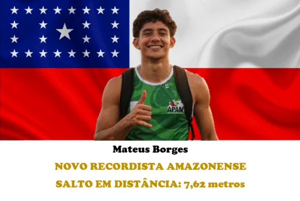 Mateus Borges Define Novo Recorde no Salto em Distância e Almeja Mais Conquistas Mateus Borges Define Novo Recorde no Salto em Distância e Almeja Mais Conquistas