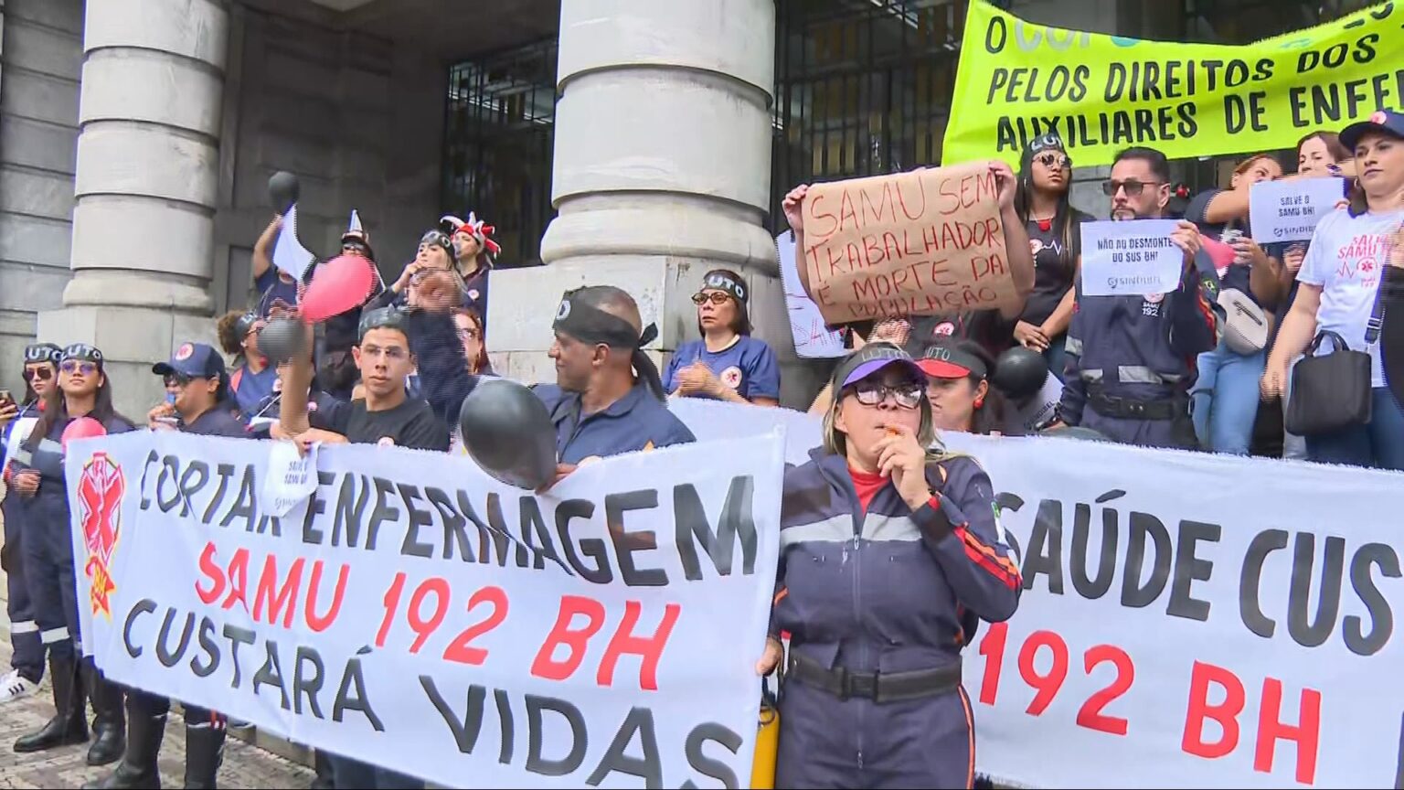 Ministério Público pede Justiça contra cortes no Samu de Belo Horizonte