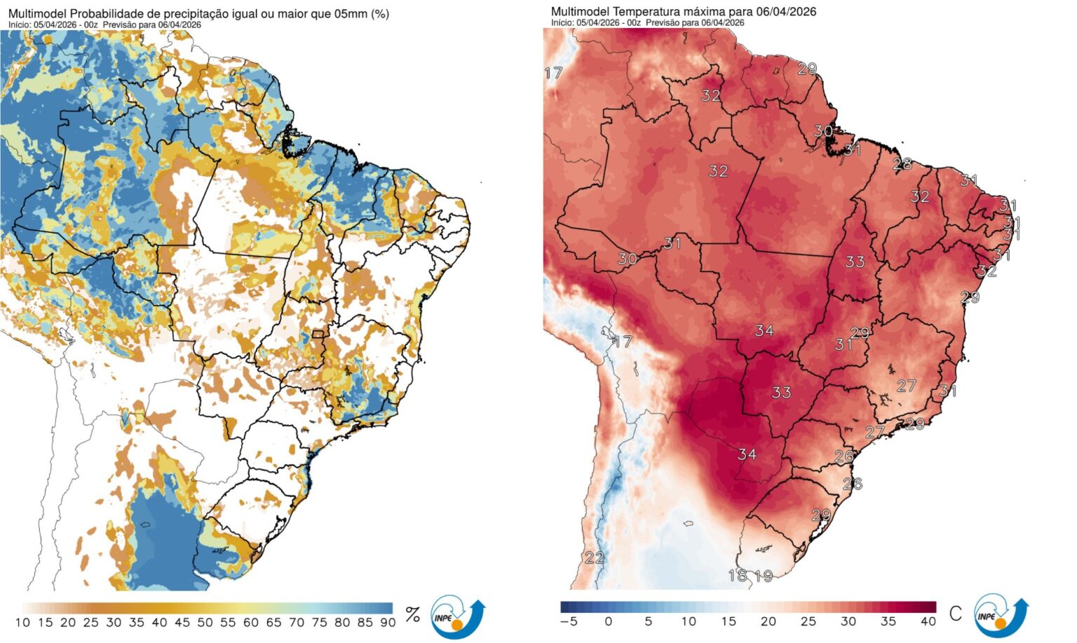 Mudanças Climáticas à Vista: Frente Fria Chega ao Brasil com Chuvas e Queda de Temperatura Mudanças Climáticas à Vista: Frente Fria Chega ao Brasil com Chuvas e Queda de Temperatura