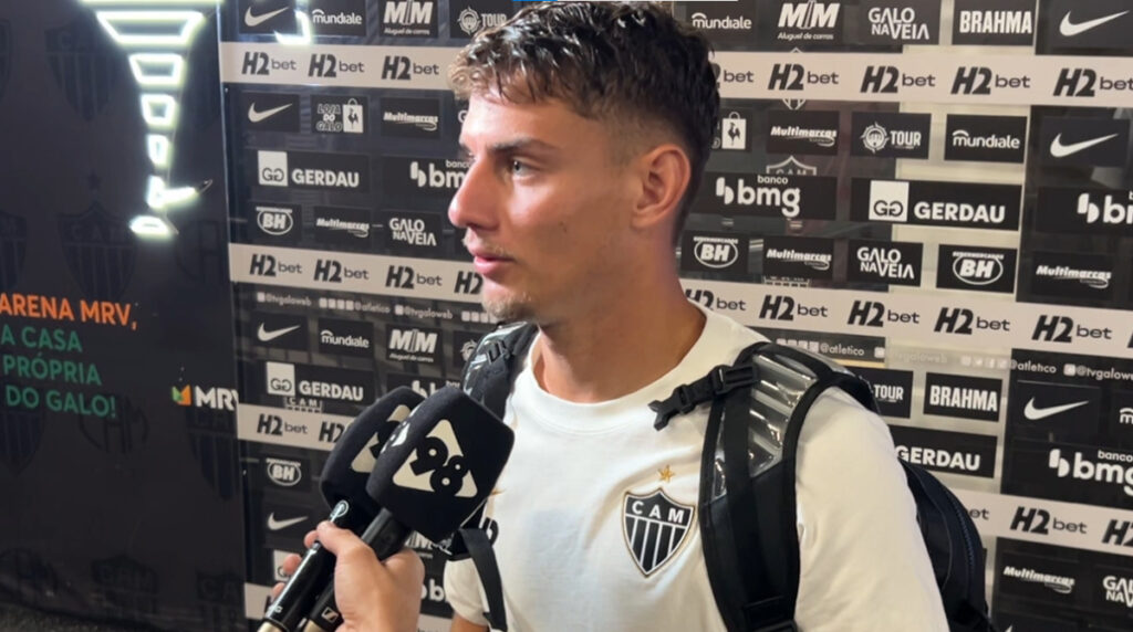 Natanael Agradece Domínguez por Apoio no Desenvolvimento no Atlético - Rede 98
