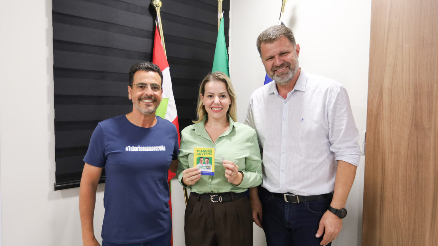 Patrícia Marcon Assume interinamente a Secretaria de Saúde de Tubarão com Compromisso Patrícia Marcon Assume interinamente a Secretaria de Saúde de Tubarão com Compromisso