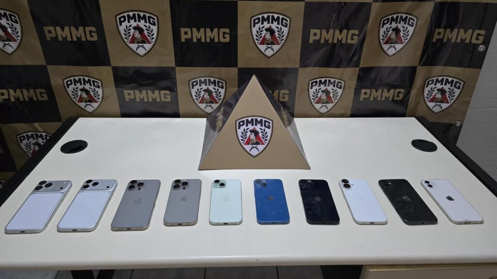 PM Prende Dupla e Recupera 10 iPhones Furtados em Show no Espírito Santo PM Prende Dupla e Recupera 10 iPhones Furtados em Show no Espírito Santo