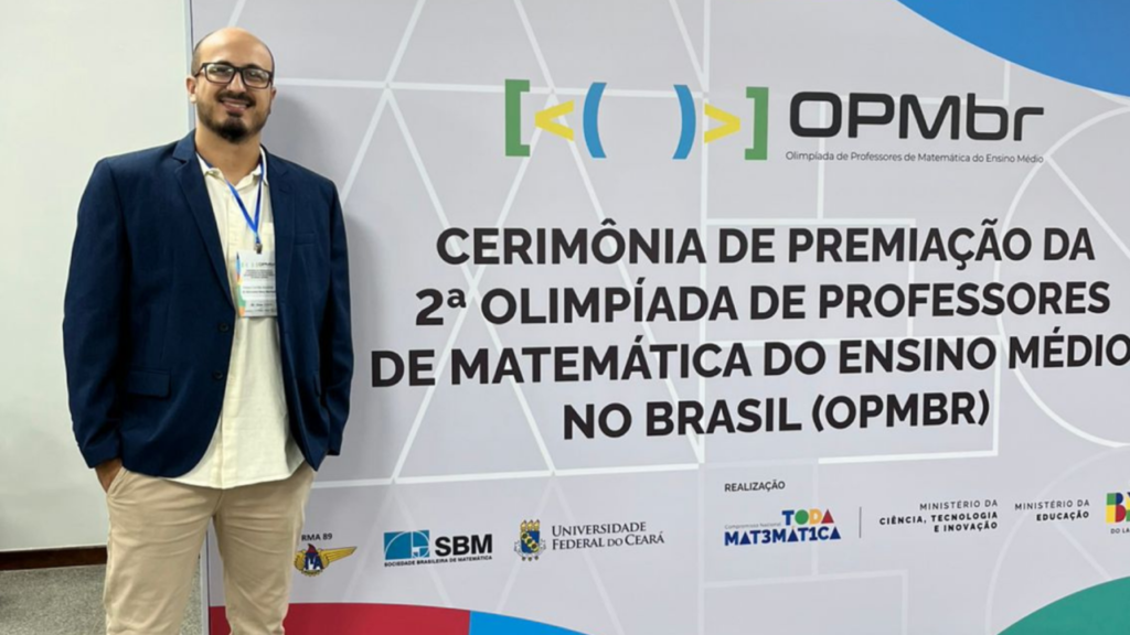 Professor de Juiz de Fora Brilha com Medalha de Ouro nas OPMbr