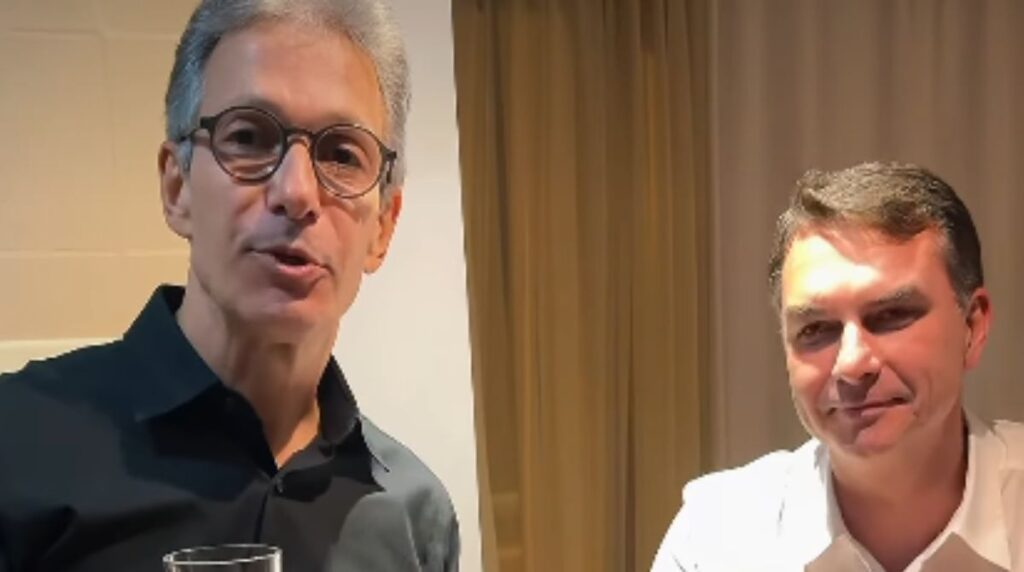 Zema Sugere Flávio Bolsonaro como Vice em Vídeo Engraçado Zema Sugere Flávio Bolsonaro como Vice em Vídeo Engraçado