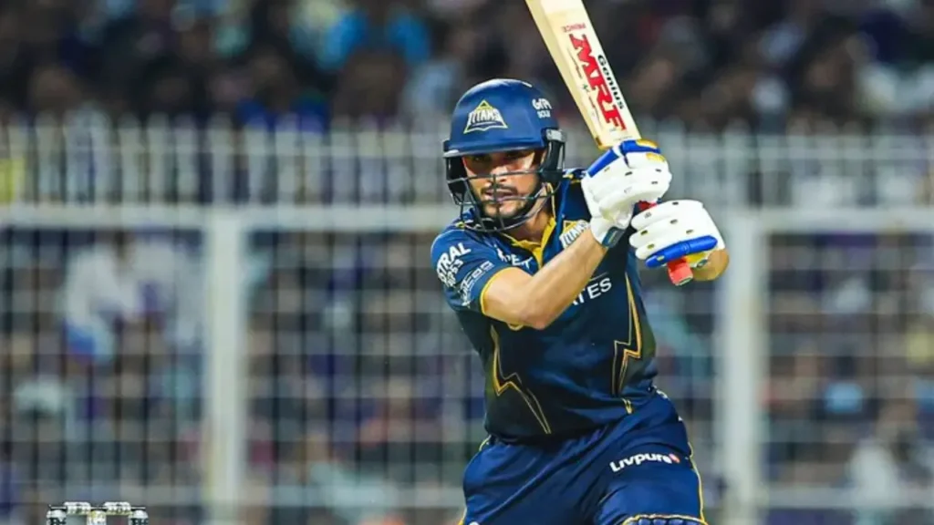Gujarat Titans alcança 101 corridas em partida contra Kolkata Knight Riders