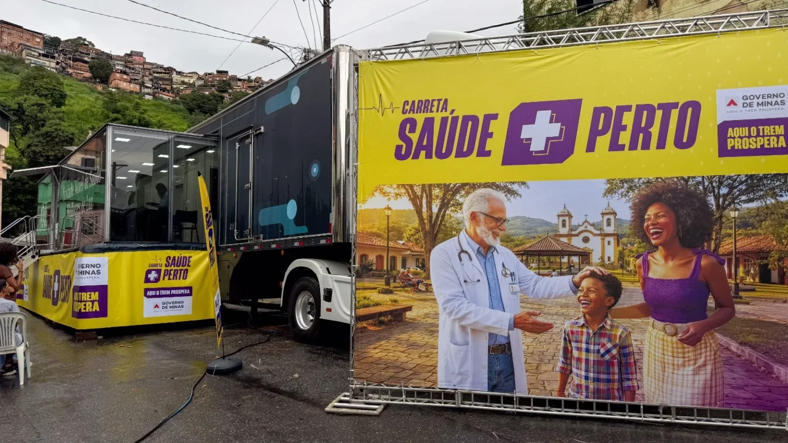 Carreta Saúde Mais Perto volta a Belo Horizonte com 1.000 consultas na região Nordeste