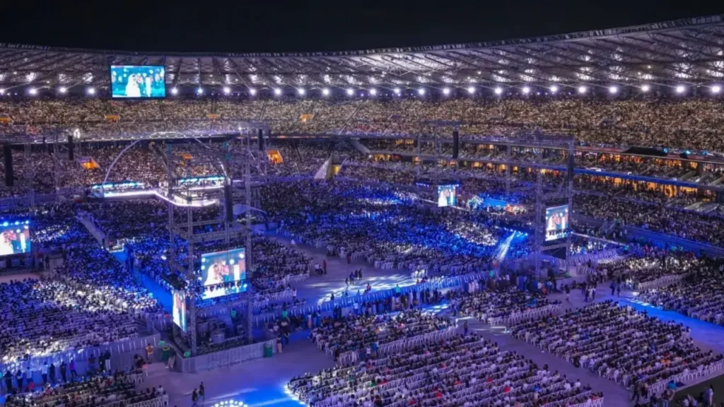 Cristo é o Show: Evento Católico Bate Recorde de Público no Mineirão