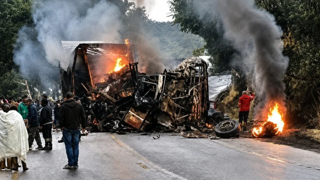 Acidente na BR-251: 8 mortos e corpos levados para IML de Belo Horizonte Acidente na BR-251: 8 mortos e corpos levados para IML de Belo Horizonte