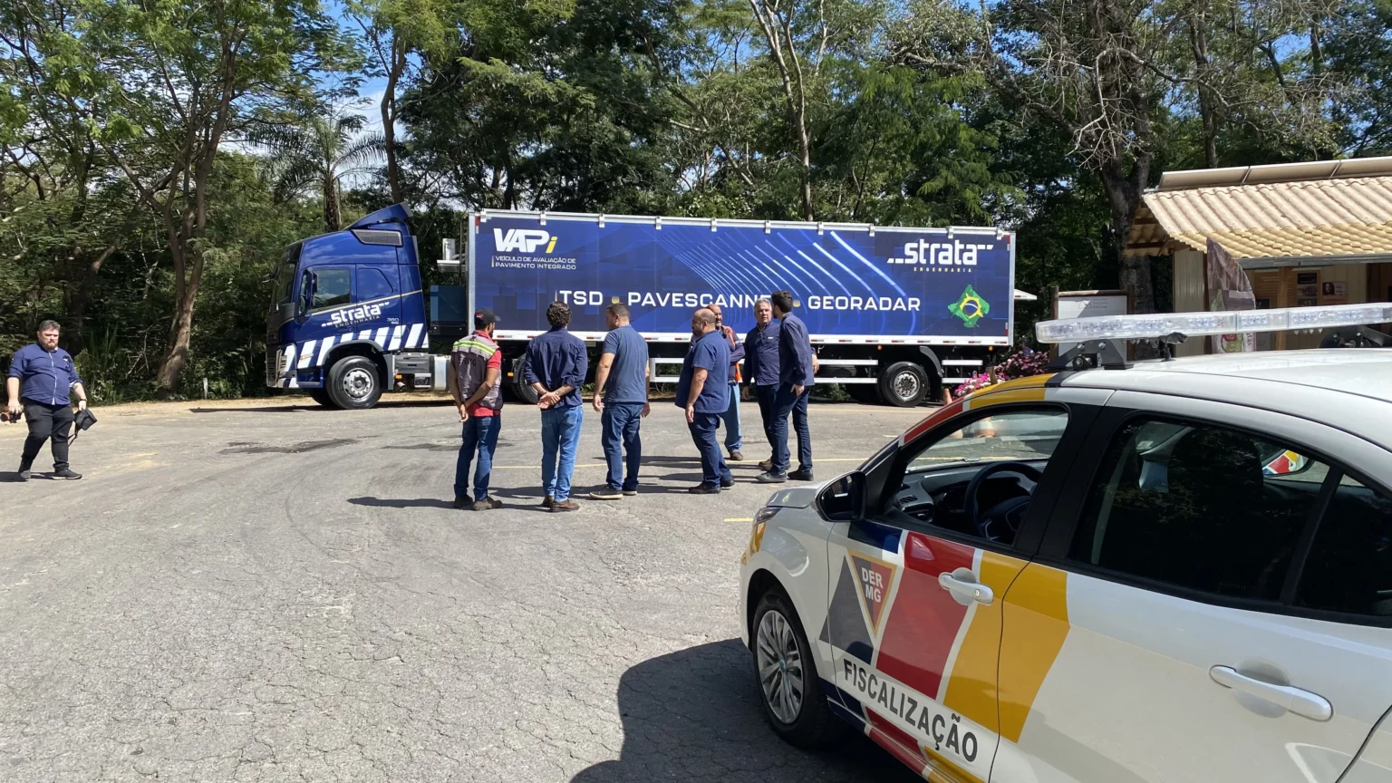 Minas Gerais lidera com tecnologia inédita para avaliar malha rodoviária Minas Gerais lidera com tecnologia inédita para avaliar malha rodoviária