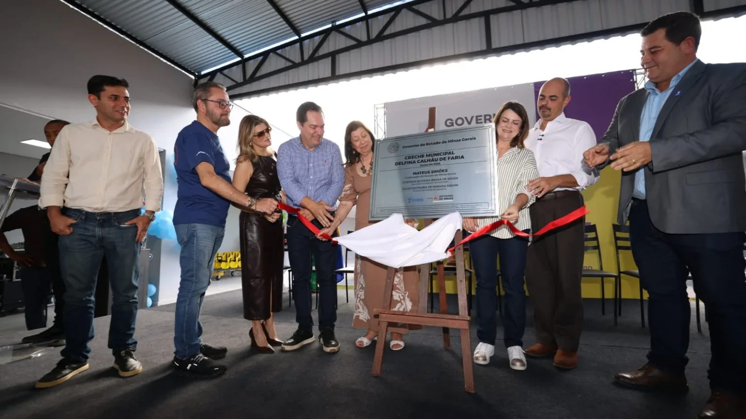 Governo de Minas amplia educação infantil com nova creche em Ipanema Governo de Minas amplia educação infantil com nova creche em Ipanema