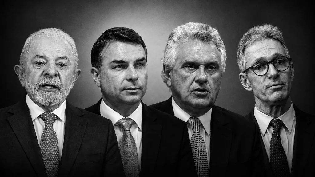 Pesquisa Gerp 2026: Flávio Bolsonaro lidera com 35% e Lula tem 34% no 1º turno