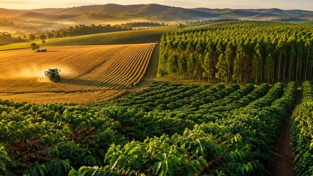 Agro é o Motor da Economia de Minas Gerais em 2025 com R$ 279 Bi no PIB